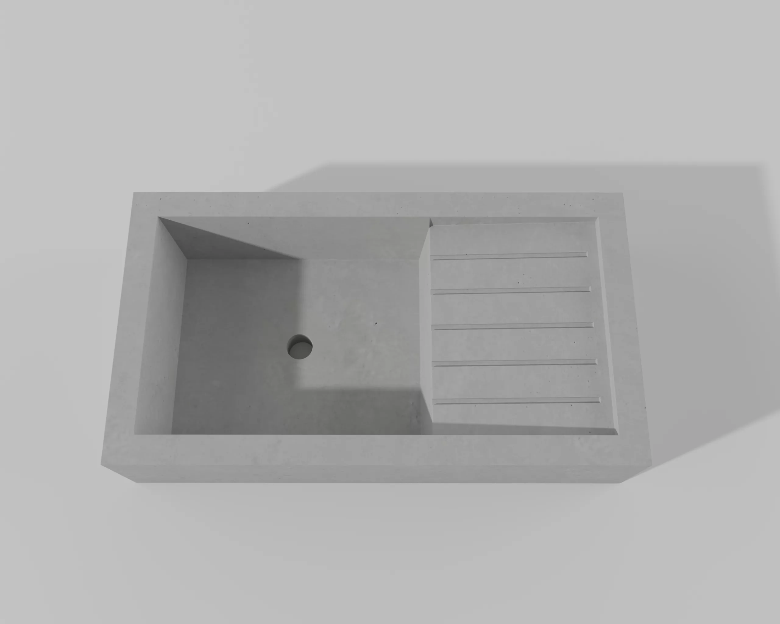 batico 88 images evier beton egouttoir 27l 003 73