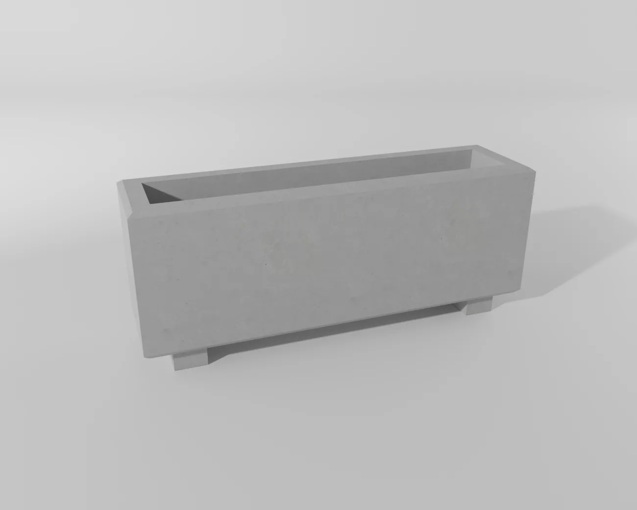 batico 88 images jardiniere beton 2 pieds 134l 002 44